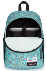EK767 2E3 WALLY PATTERN BLUE SAC A DOS EASTPAK OUT OF OFFICE 27LITRES www.solene-maroquinerie.fr