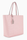 Sac shopper avec fermeture clair et logo en relief sur l'ensemble ARMANI EXCHANGE ROSE 942650 CC794