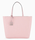 Sac shopper avec fermeture clair et logo en relief sur l'ensemble ARMANI EXCHANGE ROSE 942650 CC794