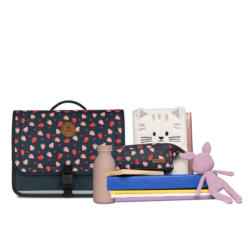 CARTABLE CABAIA DISCOVER SMALL 35CM PLOUGASTEL www.solene-maroquinerie.fr