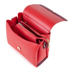 Petit sac  rabat Valentino Bags Alexia rouge VBS5A806 ROSSO www.solene-maroquinerie.fr