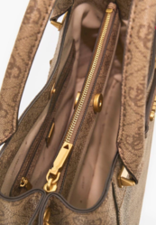 SAC GUESS EMERA LATTE LOGO BA931606 www.solene-maroquinerie.fr