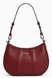 PETIT SAC DEMI LUNE LE TANNEUR JULIETTE EN CUIR GRAIN ROUGE REVOLUTION TJET1050R11 www.solene-maroq