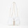SAC BANDOULIERE PRIVILEGE VALENTINO BLANC VBS8DN10 BIANCO www.solene-maroquinerie.fr