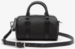 Petit sac à main femme Lacoste zippé avec bandoulière ajustable noir NF3953DB 000 www.solene-maroqui