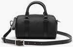 Petit sac  main femme Lacoste zipp avec bandoulire ajustable noir NF3953DB 000 www.solene-maroqui