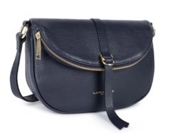 SAC BESACE LANCASTER DUNE GAIA BLEU FONC 529-102 BLEUFONC www.solene-maroquinerie.fr