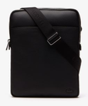 SACOCHE PLATE ZIPPE LACOSTE GAEL SIMILICUIR GRAIN NH2840GL 000 www.solene-maroquinerie.fr