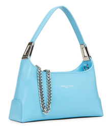 PETIT SAC BAGUETTE LANCASTER SUAVE ACE BLEU ATOLL 433-30 BLEUATOLL www.solene-maroquinerie.fr