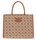 SAC A MAIN GUESS NEDA LATTE LOGO JP965422 www.solene-maroquinerie.fr