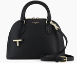 PETIT SAC  MAIN GISLE EN CUIR GRAIN NOIR TGIS1000N01 www.solene-maroquinerie.fr