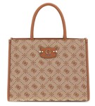 SAC A MAIN GUESS NEDA LATTE LOGO JP965422 www.solene-maroquinerie.fr