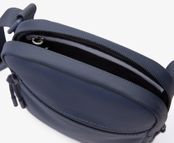 Petite Sacoche Medium zippe LACOSTE LCST croise en petit piqu NH3307LV B88 www.solene-maroquineri
