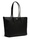 Sac cabas zipp LACOSTE L.12.12 Concept uni noir NF1888PO000 www.solene-maroquinerie.fr