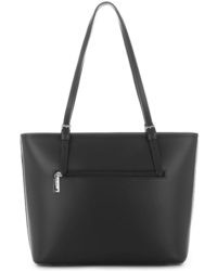 SAC CABAS LANCASTER CONSTANCE NOIR 437-07 NOIR www.solene-maroquinerie.fr