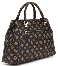 SAC A MAIN GUESS EVELUNE MOCHA LOGO PG935307&#168;www.solene-maroquinerie.fr