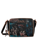 SAC EN BANDOULIERE ANEKKE CORAIL NOIR 34723-070 www.solene-maroquinerie.fr