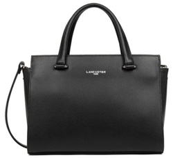 SAC A MAIN LANCASTER SIERRA NOIR 438-008 NOIR www.solene-maroquinerie.fr