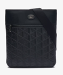 SAC A BANDOULIERE MONOGRAMME LACOSTE NOIR NH4576MR 000 www.solene-maroquinerie.fr
