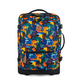 VALISE SOUPLE 2 ROUES CABAIA SOFT SUITCASE 2 WHEELS S BOULOGNE www.solene-maroquinerie.fr