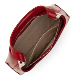 PETIT SAC BAGUETTE LANCASTER SUAVE ACE CARMIN 433-30 CARMIN www.solene-maroquinerie.fr