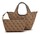 PETIT SAC A MAIN GUESS CALISTA MINI SG733475 LATTE LOGO www.solene-maroquinerie.fr