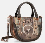 PETIT SAC ROND EN BANDOULIERE ANEKKE SHOEN 37703-277 www.solene-maroquinerie.fr