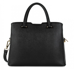 SAC CABAS MAIN LANCASTER DELPHINO NOIR 527-56 NOIR www.solene-maroquinerie.fr