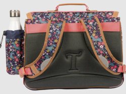 CARTABLE TANN'S ALBA MULTICOLORE 38CM POCHE GOURDE 33324 www.solene-maroquinerie.fr