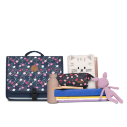 CARTABLE CABAIA DISCOVER SMALL 35CM ANAFI www.solene-maroquinerie.fr