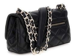 SAC EN BANDOULIERE GUESS TAMSIN BLACK QG963221 www.solene-maroquinerie.fr
