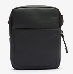 Sacoche Medium zippe LACOSTE LCST croise en petit piqu NH3308LV 000 www.solene-maroquinerie.fr