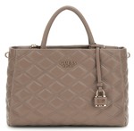 SAC A MAIN GUESS TAMSIN DARK TAUPE QG963206 www.solene-maroquinerie.fr