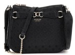 SAC EN BANDOULIERE GUESS ARLENA LOGO PS933604 BLACK LOGO www.solene-maroquinerie.fr