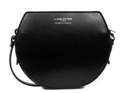 SAC DEMI LUNE LANCASTER SUAVE LUNE NOIR 433-32 NOIR www.solene-maroquinerie.fr