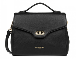 SAC A MAIN LANCASTER FOULONN MILANO 547-55 NOIR www.solene-maroquinerie.fr