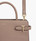 SAC A MAIN MOYEN MODELE LE TANNEUR EMILIE EN CUIR GRAIN GRIS DE PARME TEMI1614S12 www.solene-maroqu