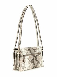 SAC EN BANDOULIERE GUESS LEFIA NATURAL KG964419 www.solene-maroquinerie.fr