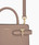 PETIT SAC A MAIN LE TANNEUR EMILIE EN CUIR GRAIN GRIS DE PARME TEMI1606S12 www.solene-maroquinerie.