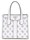 PETIT SAC A MAIN GUESS CABAS  SILVANA WHITE LOGO PM866577 www.solene-maroquinerie.fr