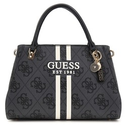 SAC A MAIN GUESS NOELLE II COAL LOGO OS967207 www.solene-maroquinerie.fr