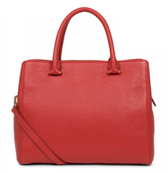 SAC  MAIN ZIPP LANCASTER DUNE 529-51 ROUGE www.solene-maroquinerie.fr