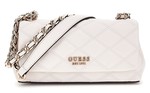 SAC EN BANDOULIERE GUESS TAMSIN OFF WHITE QG963221 www.solene-maroquinerie.fr