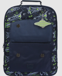 SAC A DOS TANN'S ILYES BLEU L POCHE AIMANTE 74142 www.solene-maroquinerie.fr