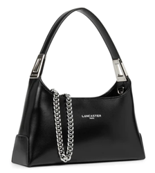 PETIT SAC BAGUETTE LANCASTER SUAVE ACE NOIR 433-30 NOIR www.solene-maroquinerie.fr