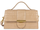 SAC BAGUETTE LANCASTER CROCO ILY NATUREL 531-013 NATUREL www.solene-maroquinerie.fr