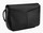 POCHETTE EN CUIR LISSE AVEC BANDOULIERE AMOVIBLE LE TANNEUR CHARLOTTE NOIR TOTT3C01N01 www.solene-ma