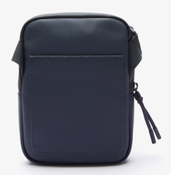 Petite Sacoche Medium zippe LACOSTE LCST croise en petit piqu NH3307LV B88 www.solene-maroquineri