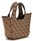 PETIT SAC A MAIN GUESS CALISTA MINI SG733475 LATTE LOGO www.solene-maroquinerie.fr