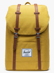 SAC A DOS HERSCHEL RETREAT ARROWWOOD CROSSHATCH JAUNE CHIN 10066 03003 www.solene-maroquinerie.fr